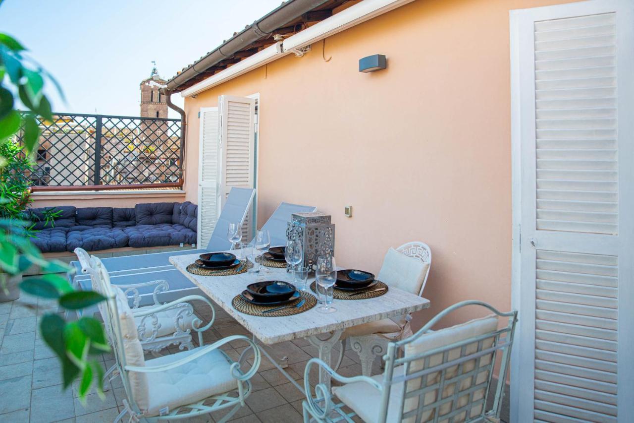 Luxury Top Floor In Trastevere Roma Exterior foto